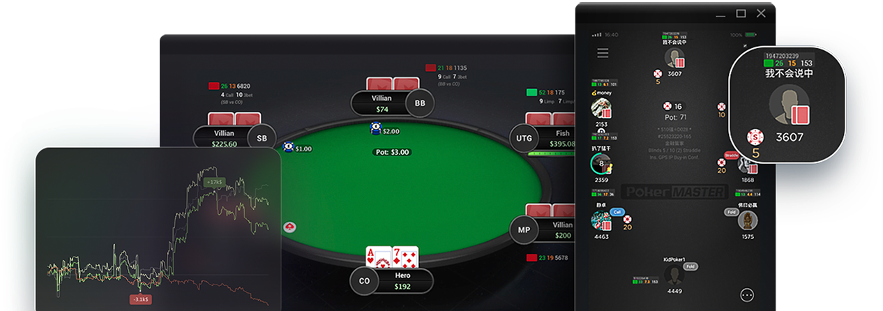 Hand2Note reports and HUD for desktop and mobile poker apps.